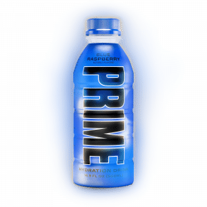 glowing blue raspberry prime hydration rgb led diy light bottle kit